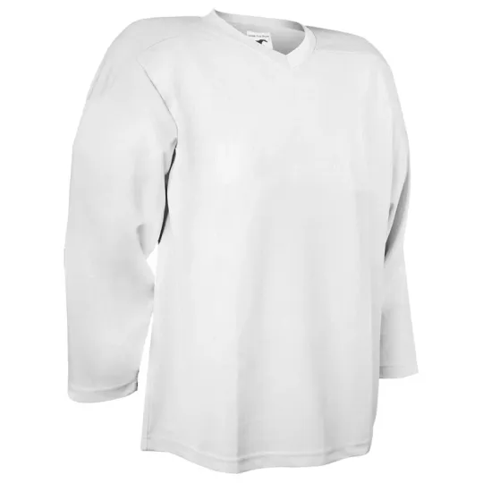 Discover PEARSOX 100 Denier Blank Polyester Hockey Jersey - White