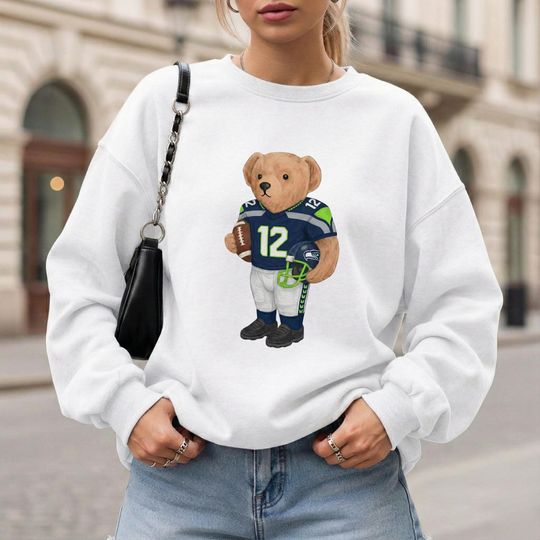 Discover Seattle Seahawk Football Graphic Sweatshirt, Game Day Sunday Outfit
