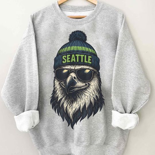 Discover Seattle Graphic Bird for Men Women Kids Shirt, Unisex Funny Shirt