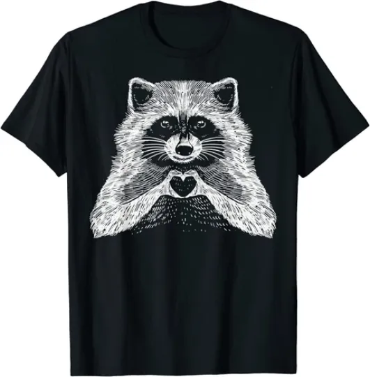 Discover NEW LIMITED Loves Funny Raccoon-Animal For Men Women Gift Idea Tee T-Shirt S-5XL
