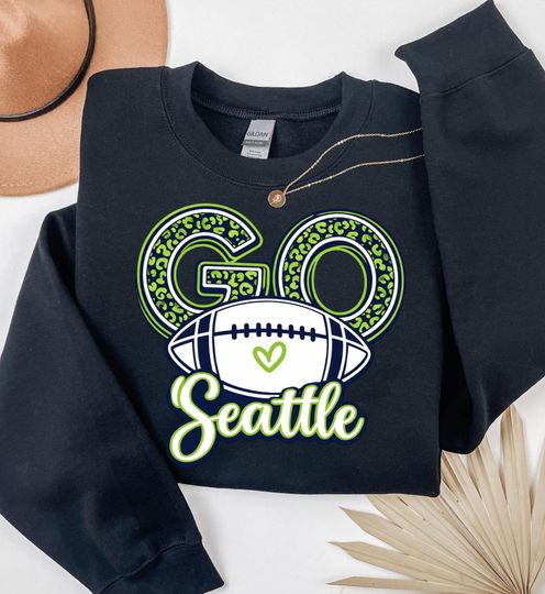 Discover Seattle Game Day Sweatshirt, Go Seattle Football Hoodie, City Football Fan Crewneck