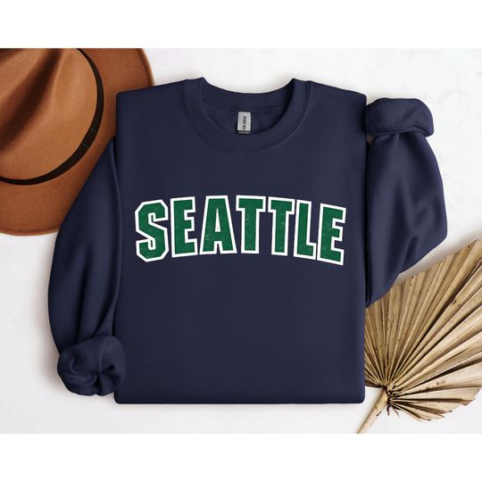 Discover Seattle Football Vintage Sweatshirt T-Shirt, Seattle Seahawk Football Crewneck Sweatshirt