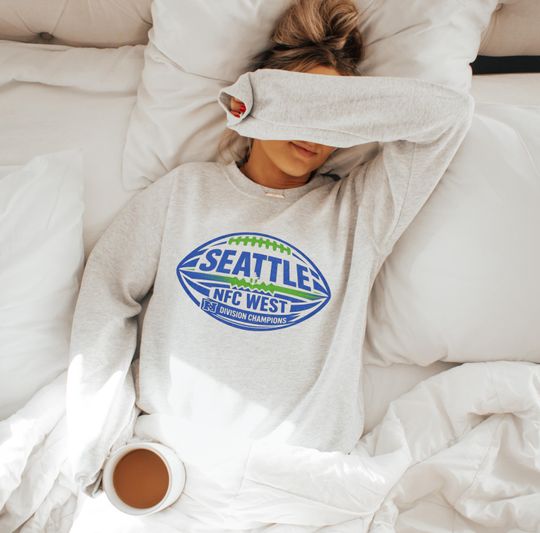 Vintage Seattle Seahawks Sweatshirt: NFC West Champions
