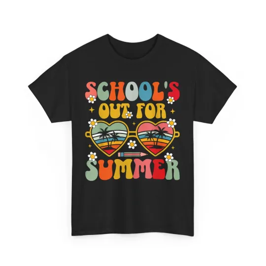 Discover School's Out for Summer Teachers Last Day Of School Cute Shirt