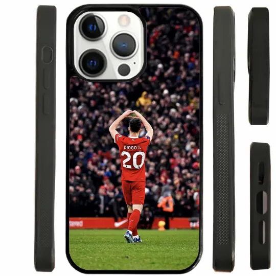 Discover Diogo Jota Graffiti Photo Phone Case – Perfect for Liverpool FC Fans!