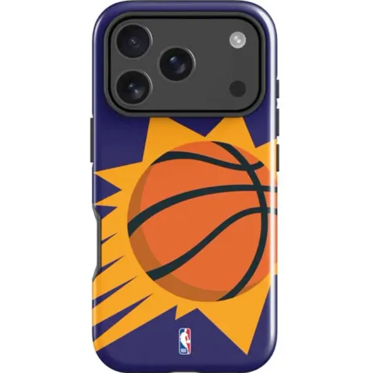 Discover NBA Phoenix Suns Large Logo iPhone 17 Pro Max Impact Case