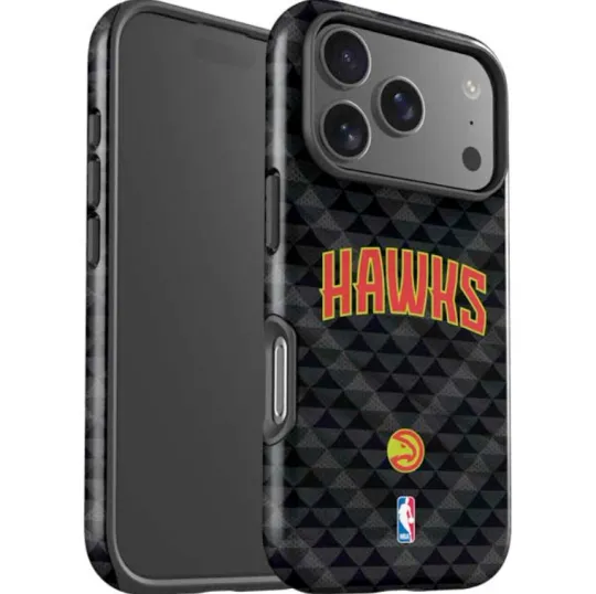Discover NBA Atlanta Hawks Team Jersey iPhone 13...17 Pro Max Impact Case