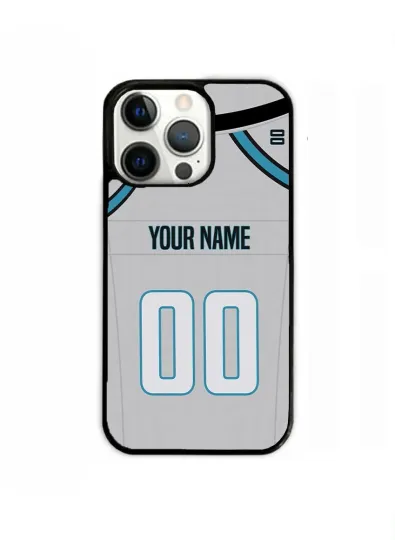 Discover Carolina White Jersey Case Custom Name Number TPU Cover for iPhone Samsung