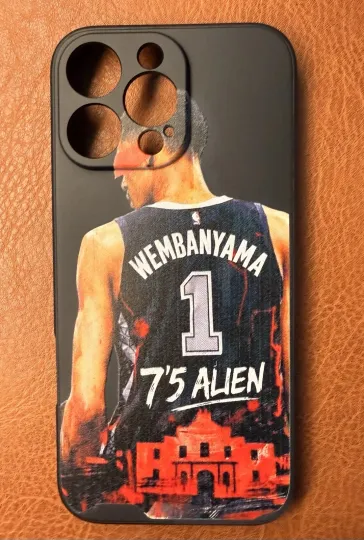 Discover Victor Wembanyama Custom iPhone 16 Pro Max Phone Case