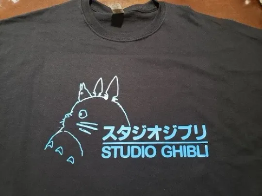 Discover STUDIO GHIBLI My Neighbor totoro Blue Anime T shirt tee