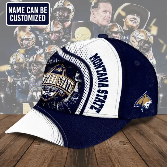 Discover Personalized Montana State  Football Classic Cap