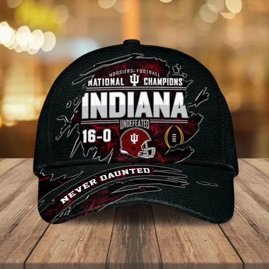 Discover Hoosiers Football 2025 National Champions Classic Cap