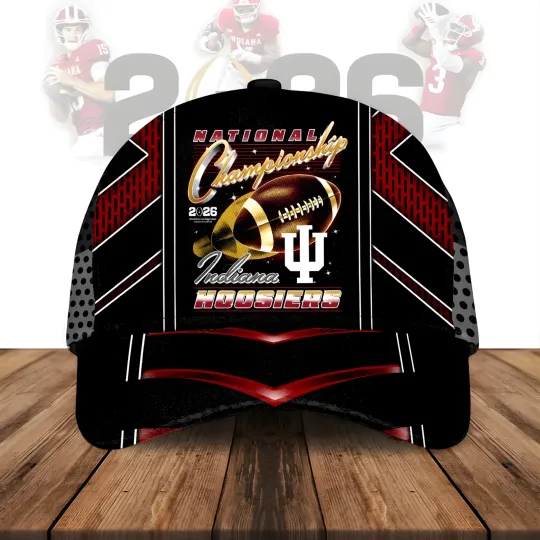 Discover Indiana Football 2026 National Championship Classic Cap for Fan