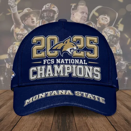 Discover Montana  Bobcats Football Classic Cap