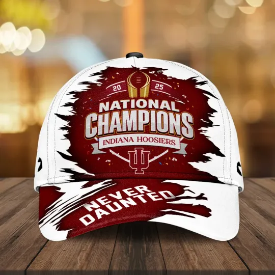 Discover Hoosiers Football 2025 National Champions Classic Cap