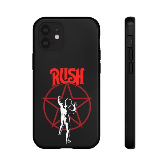 Discover Rush Starman, Rock and Roll Phone Case, Tough Cases for Music Lovers, Vintage Rock Phone Cover, Gifts for Musicians, Concert Accessories