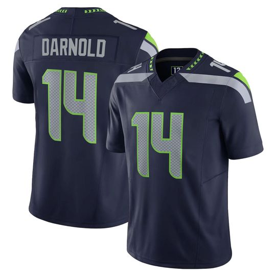 Sam Darnold Seattle Jersey,College Navy,Game Limited Stiched Shirt Man/Youth size