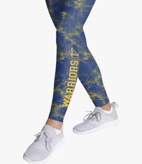 Discover Golden State Warriors Womens Team Color Cloud Leggings Small