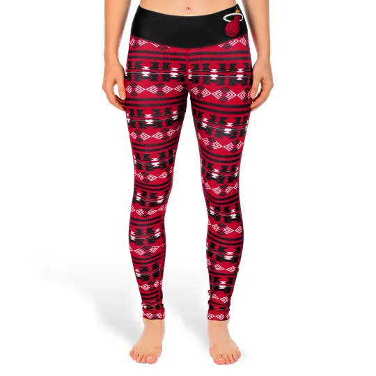 Discover Women's Miami Heat Aztec Print Leggings
