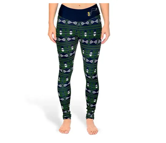 Discover NBA Women's Utah Jazz Aztec Print Leggings