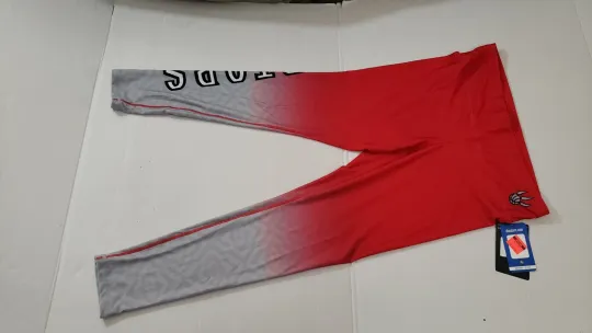 Discover NWT KLEW YOGA PANTS LEGGINGS OFFICIAL LICENSED NBA STORE TORONTO RAPTORS LARGE