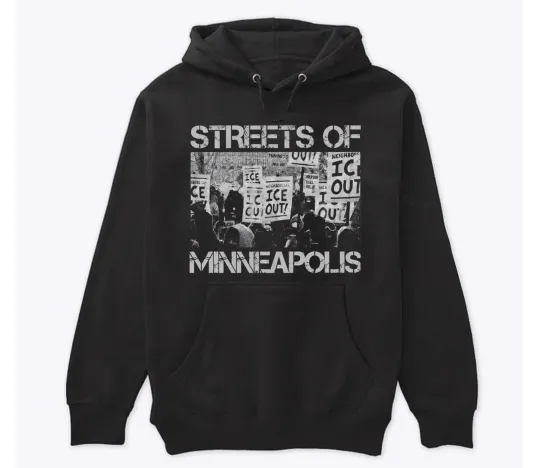 Discover Bruce Streets Of Minneapolis Right Now Hoodie, Ice Out Be Good Pretti Hoodie