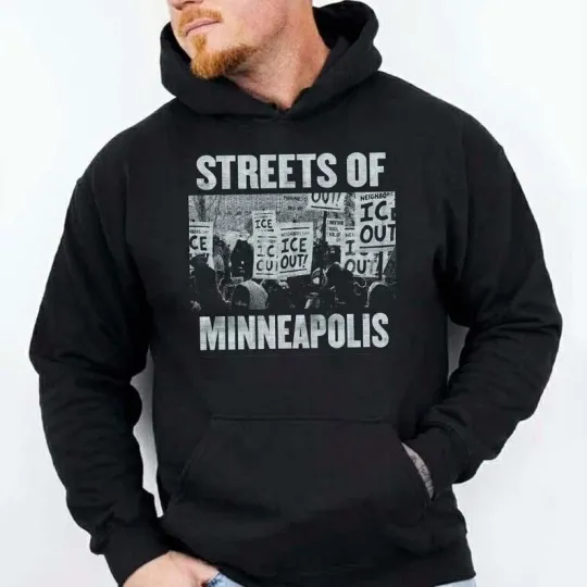 Discover Bruce Streets of Minneapolis Ice Out Hoodie