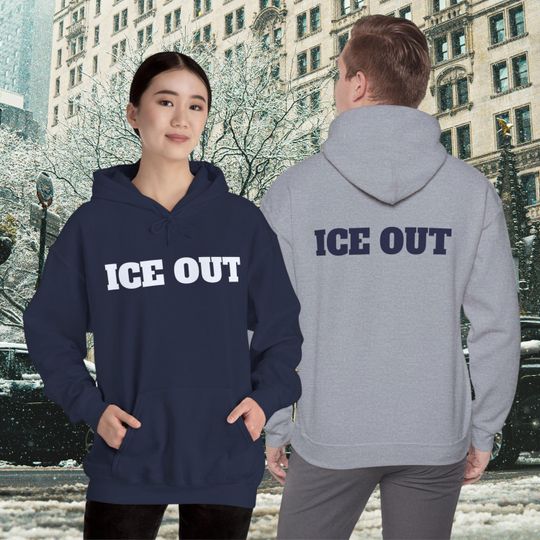 Discover ICE OUT Hooded Sweatshirt