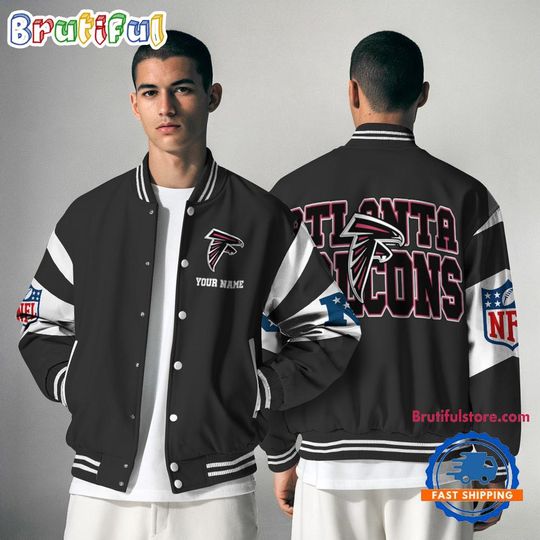 Atlanta Falcons National Football Conference Baseball Jacket