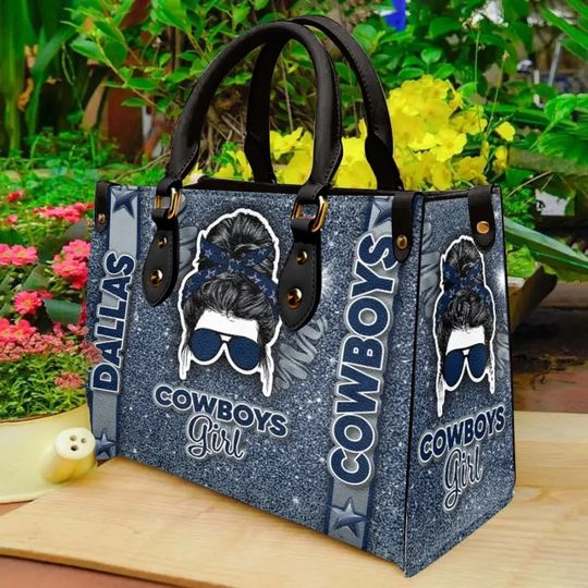Girl Dallas Cowboys Leather Hand Bag