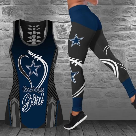 Dallas Cowboys Combo Tank Top And Leggings