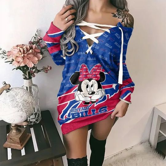 Buffalo Bills Lace-Up Sweatshirt