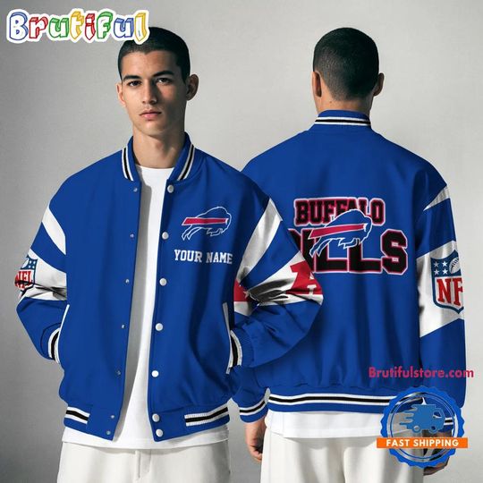 Buffalo Bills National Football Conference Baseball Jacket