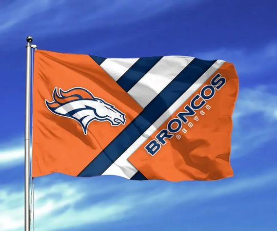 Denver Broncos House Flag
