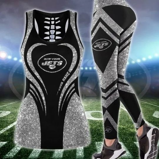 New York Jets Combo Tank Top And Leggings