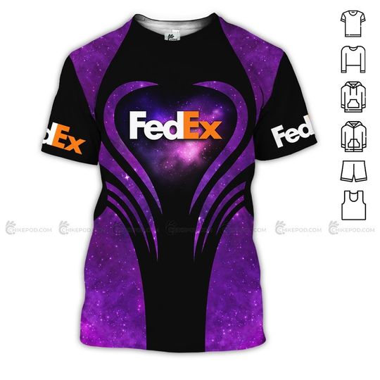 Fedex 3D All Over Printed Shirt