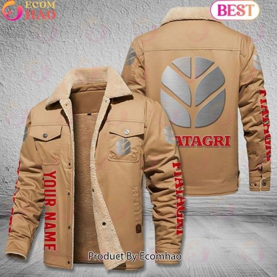 Fiatagri Tractors Leather Jacket