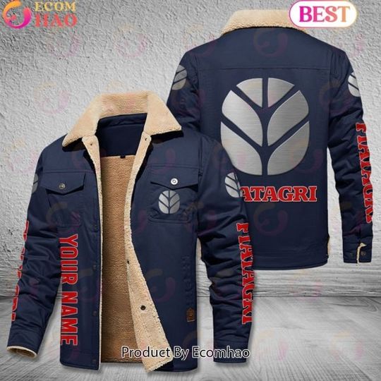 Fiatagri Tractors Leather Jacket