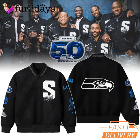 Seattle Seahawks Signature 50th Season Limited Bomber Jacket