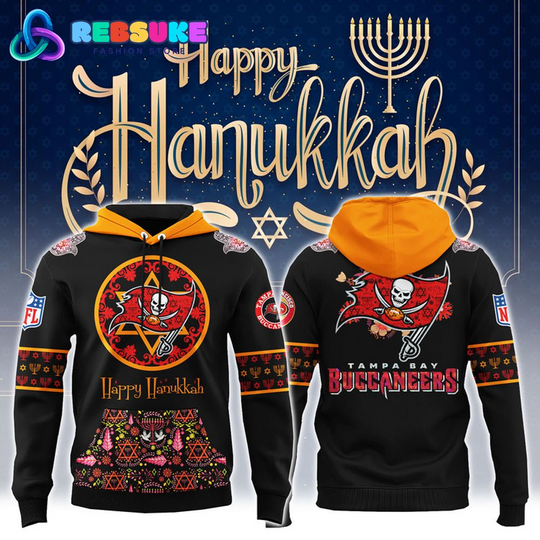 Tampa Bay Buccaneers football Hanukkah Holiday Hoodie