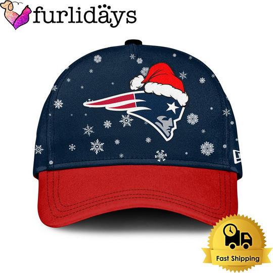football New England Patriots funny character Merry Christmas Baseball Cap