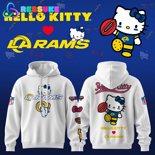 Los Angeles Rams x Hello Kitty Limited Edition Hoodie