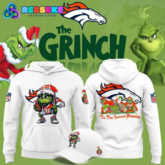 Denver Broncos x The funny character Tis The Season 2025 Hoodie