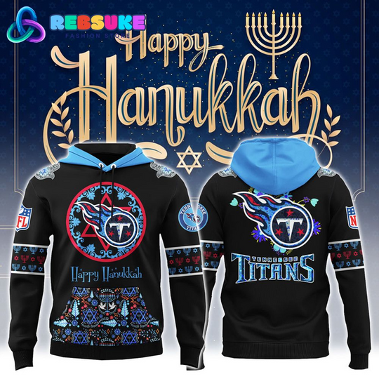 Tennessee Titans football Hanukkah Holiday Hoodie