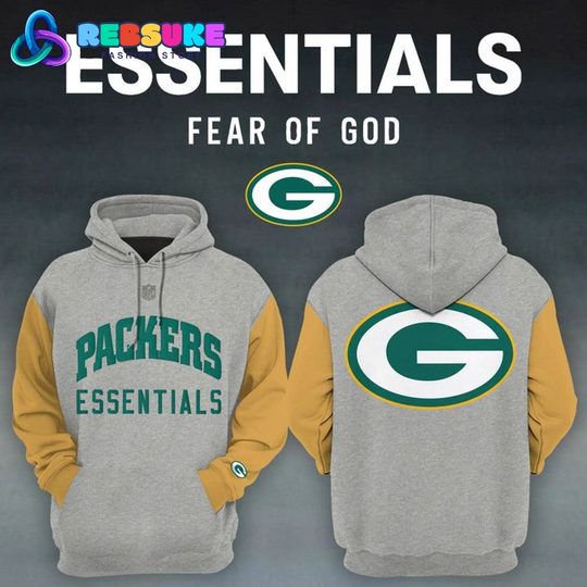 Green Bay Packers x Essentials Fear of God Hoodie