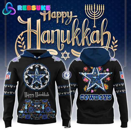Dallas Cowboys football Hanukkah Holiday Hoodie