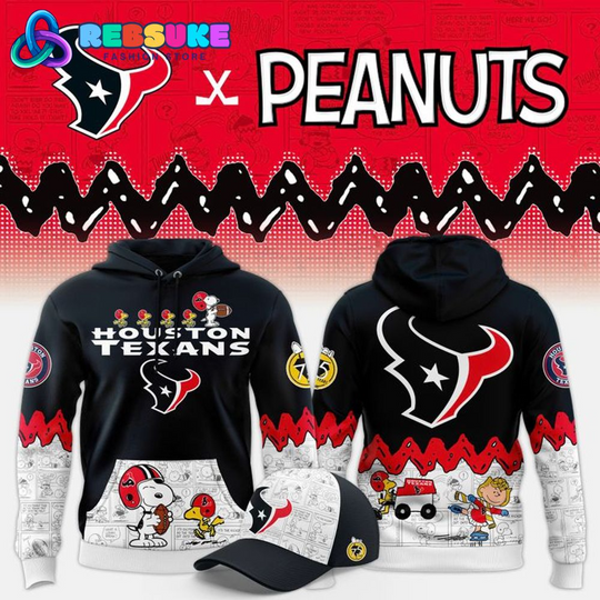 Houston Texans x Peanuts Night Special Hoodie