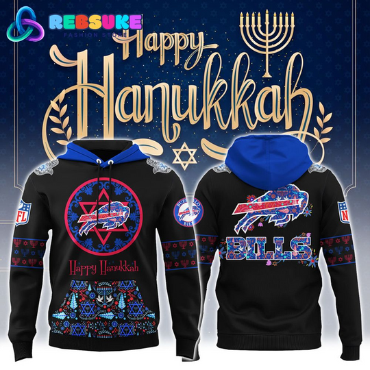 Buffalo Bills football Hanukkah Holiday Hoodie