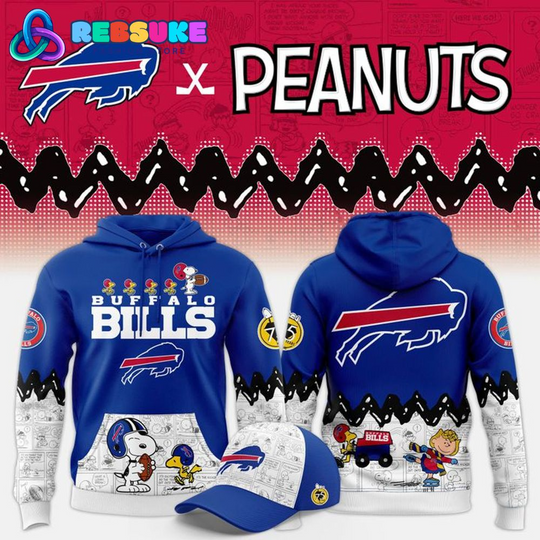Buffalo Bills x Peanuts Night Special Hoodie