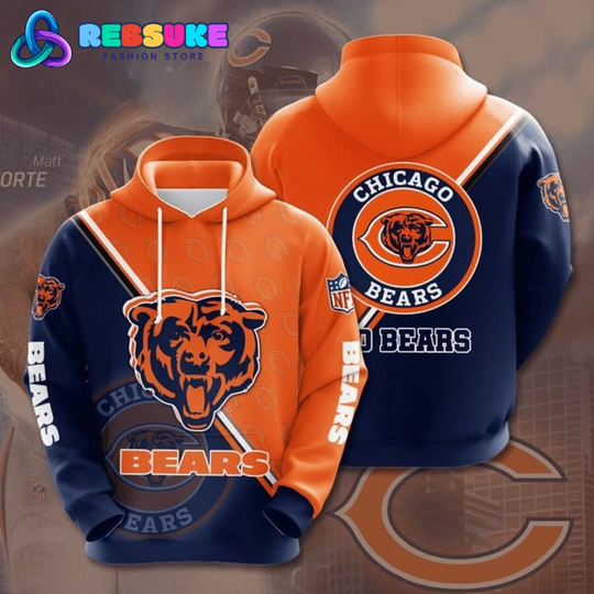 Chicago Bears football Team Hoodie